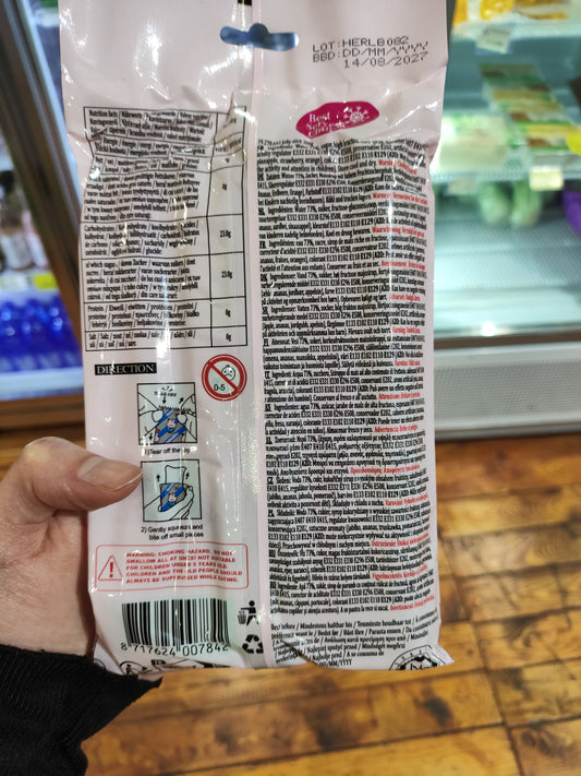 SM - Jelly Straw Gelatine ai frutti misti 200g