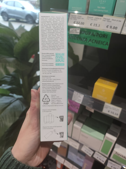 Staywell - Schiuma detergente Vegan tea tree 130ml