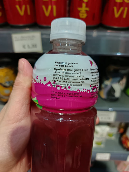 Mogu Mogu - Bevanda all’Uva con jelly cocco 320ml