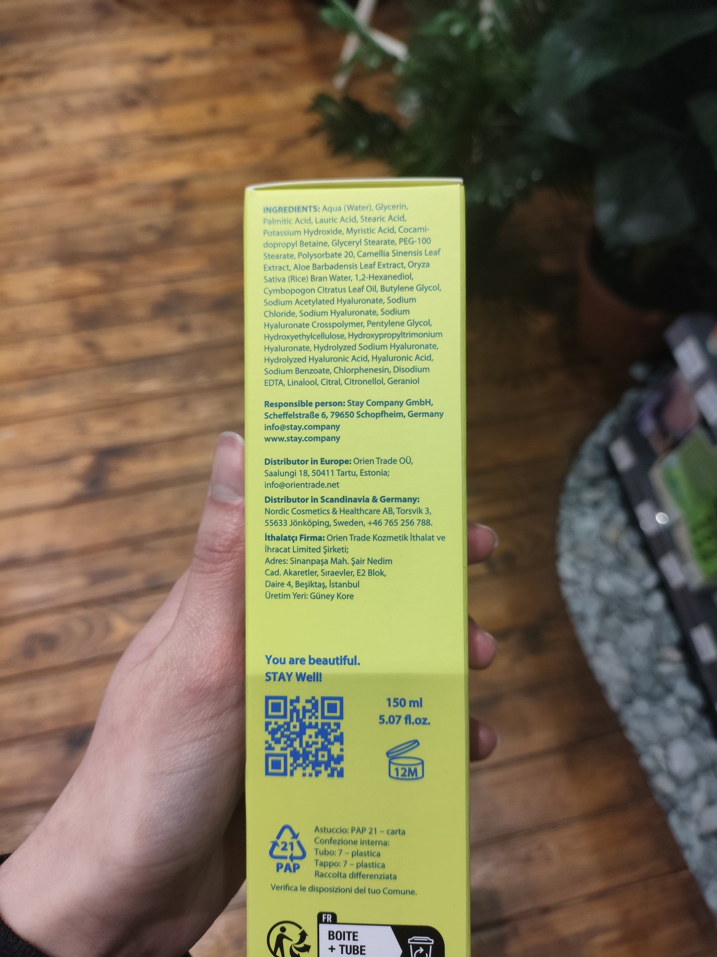 Staywell - Schiuma Detergente al Lemongrass 150ml