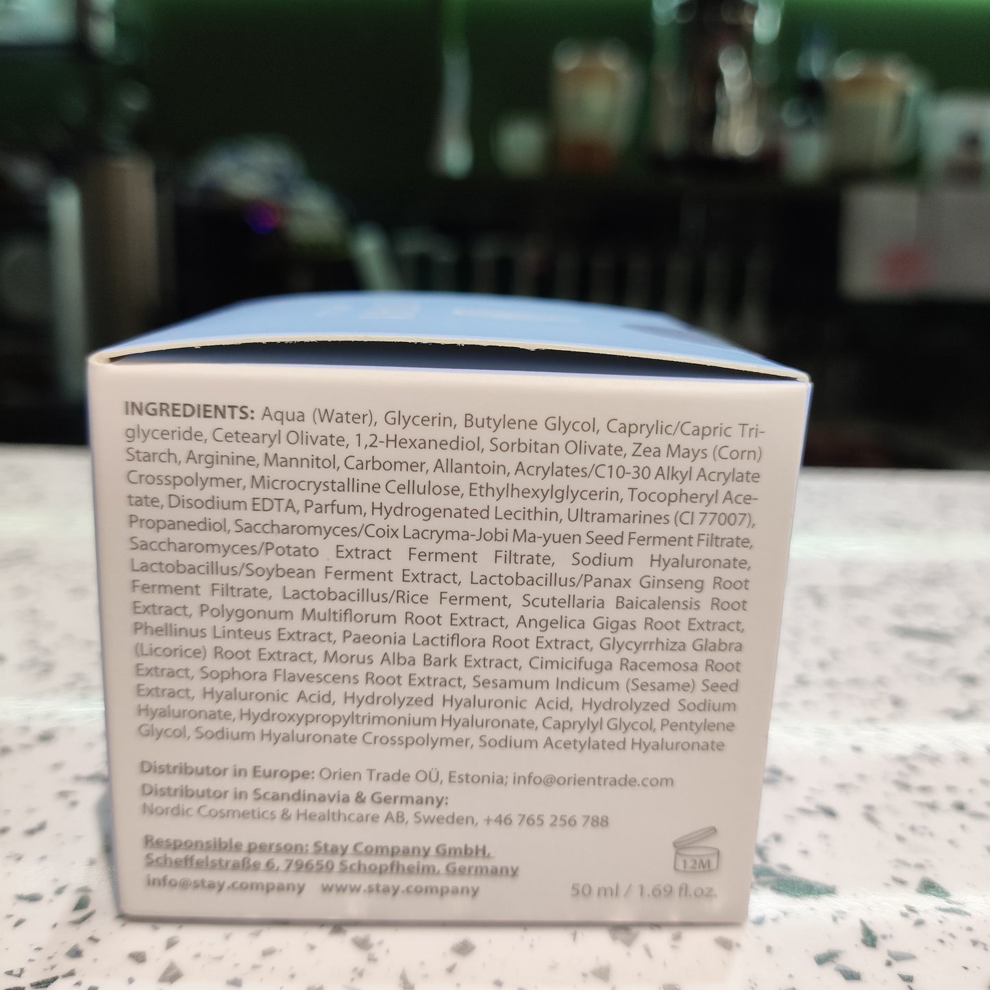 Staywell - Crema viso Vegan all'acido ialuronico 50ml