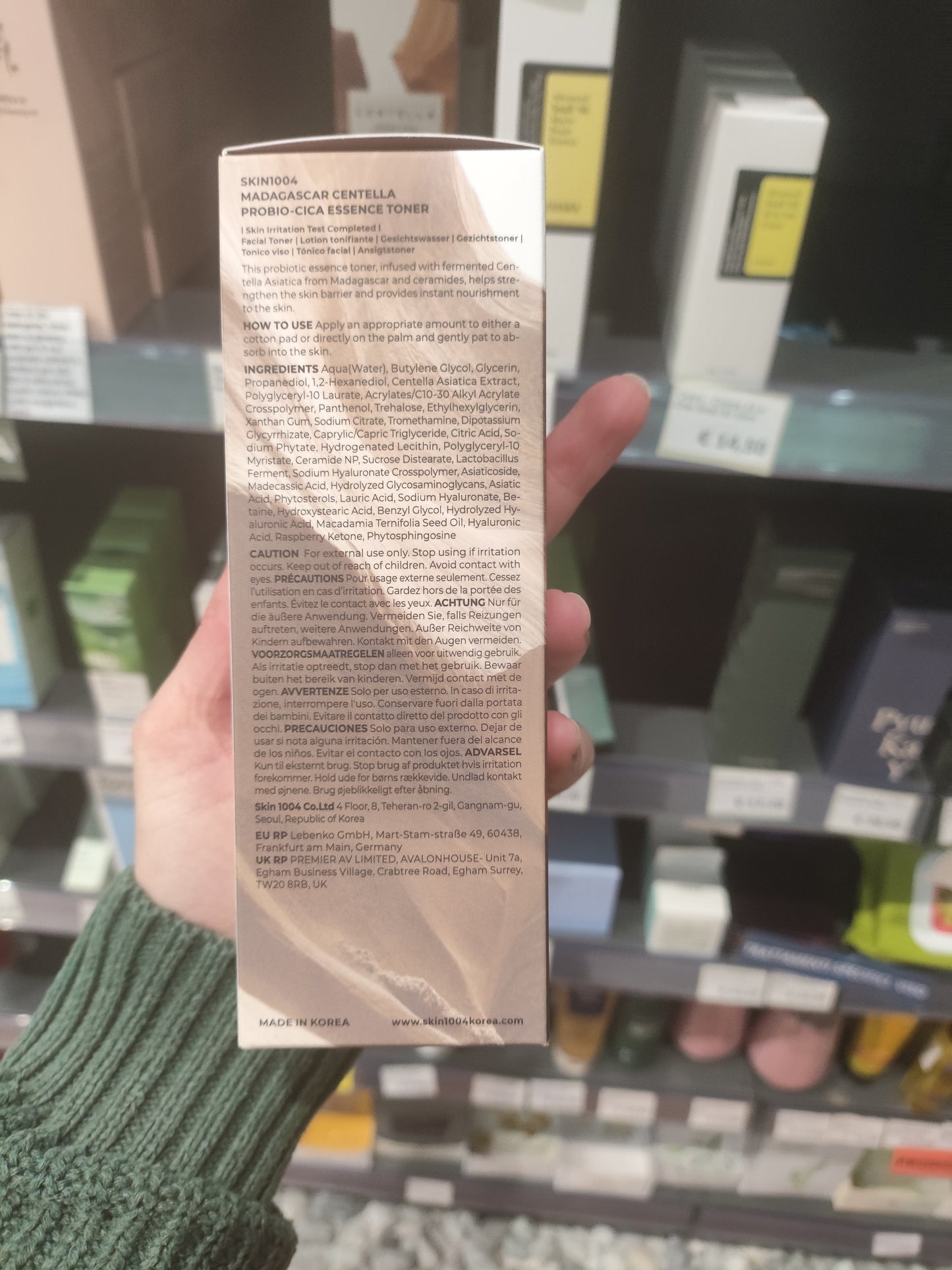 Skin1004 - Toner essence Probio-cica 210ml