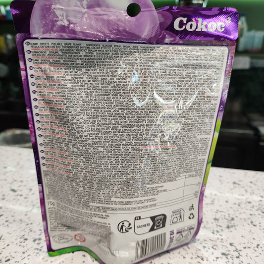 Cokoc - Caramelle sbucciabili all'Uva 75g