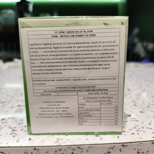 Fitne - Tè Verde dietetico alla Senna 39,5g