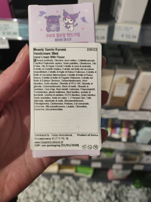 Measty - Crema Mani 'Kuromi' al muschio bianco 30g