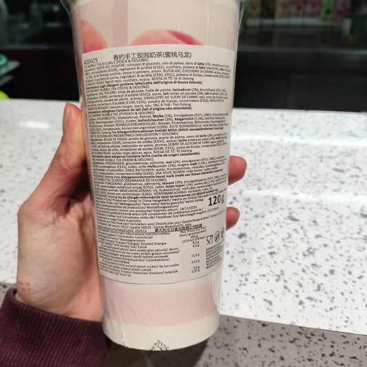 XY - Milk Tea Pesca e Oolong solubile istantaneo 120g