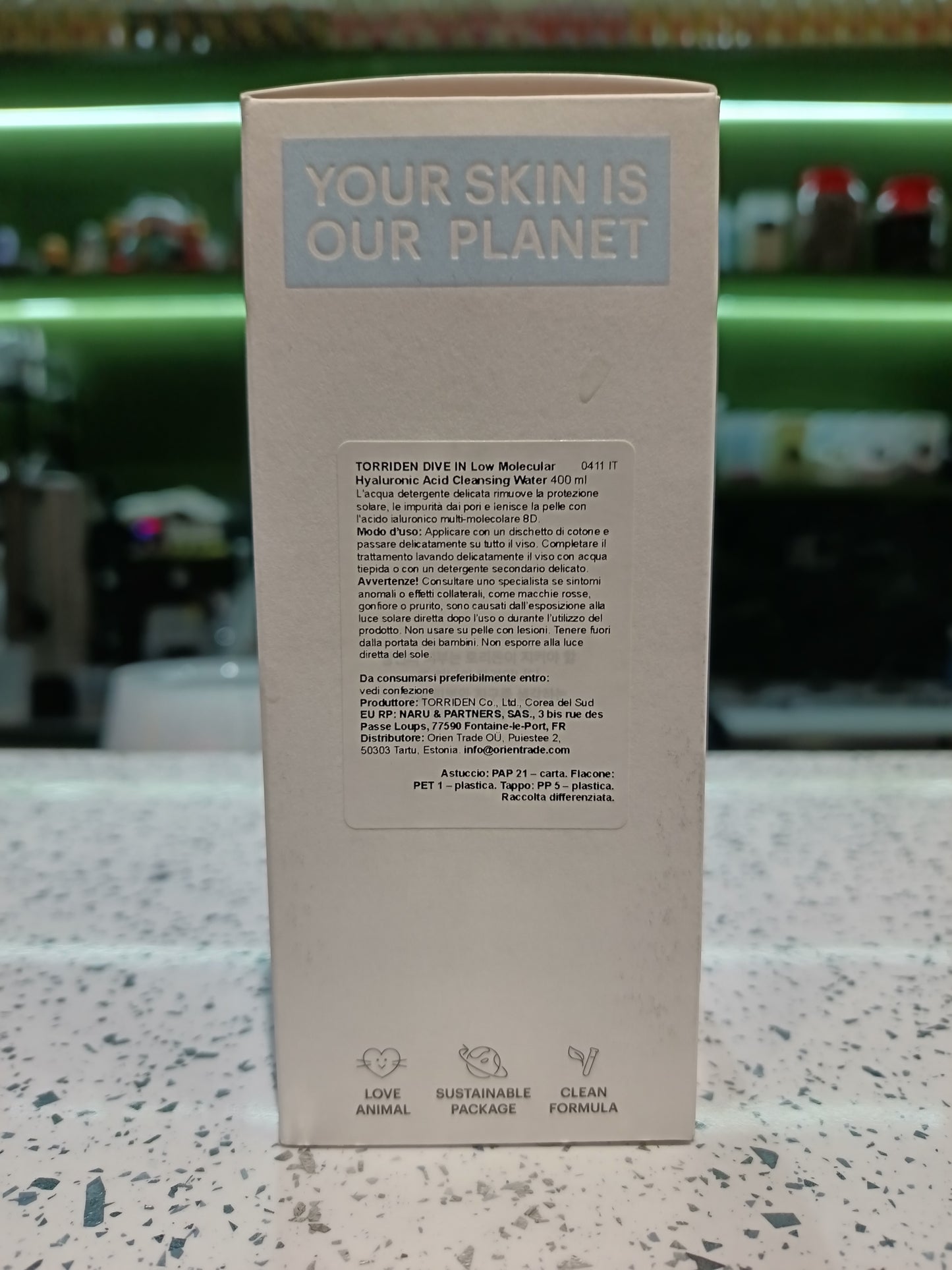 Torriden - Acqua micellare all'acido ialuronico 400ml