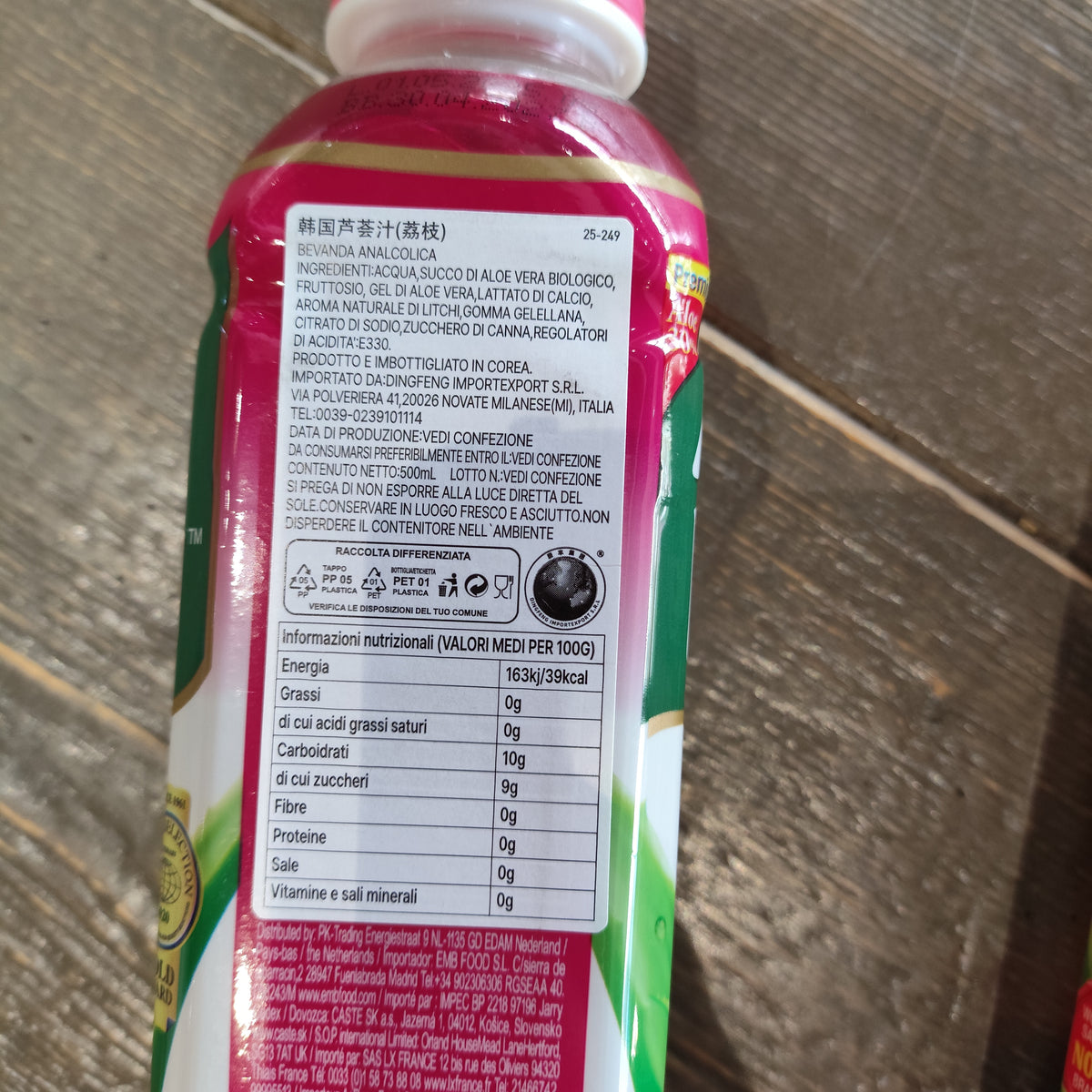 Okf - Bevanda al Litchi con Aloe 500ml