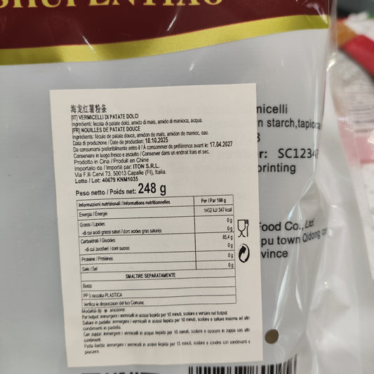 SHJL - Spaghetti di patate dolci 248g