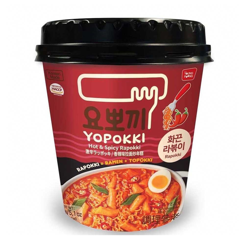 Yopokki - Rabokki (Ramen+Tteokbokki) Piccante 145g