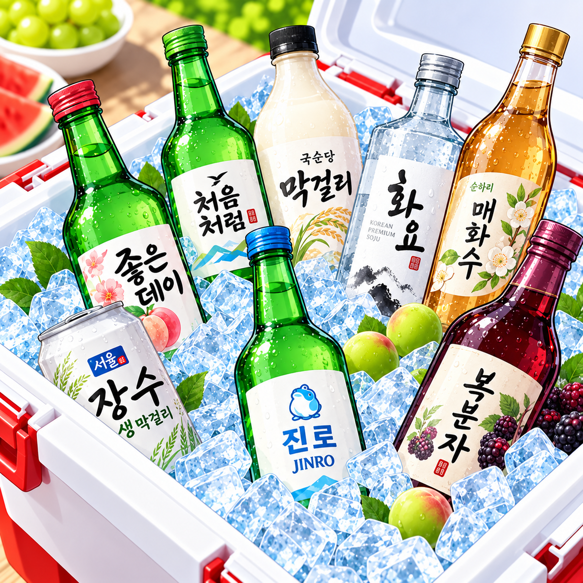 Soju e altri Liquori coreani