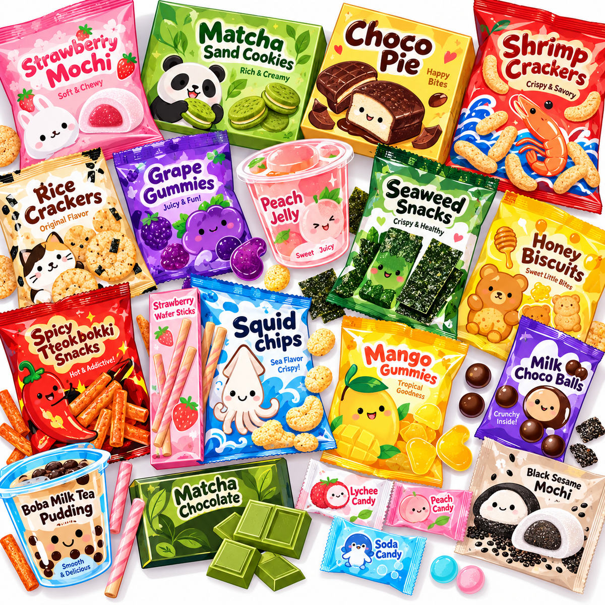 Tutti gli snack