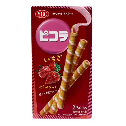YBC - Biscotti Stick alla Fragola 49g