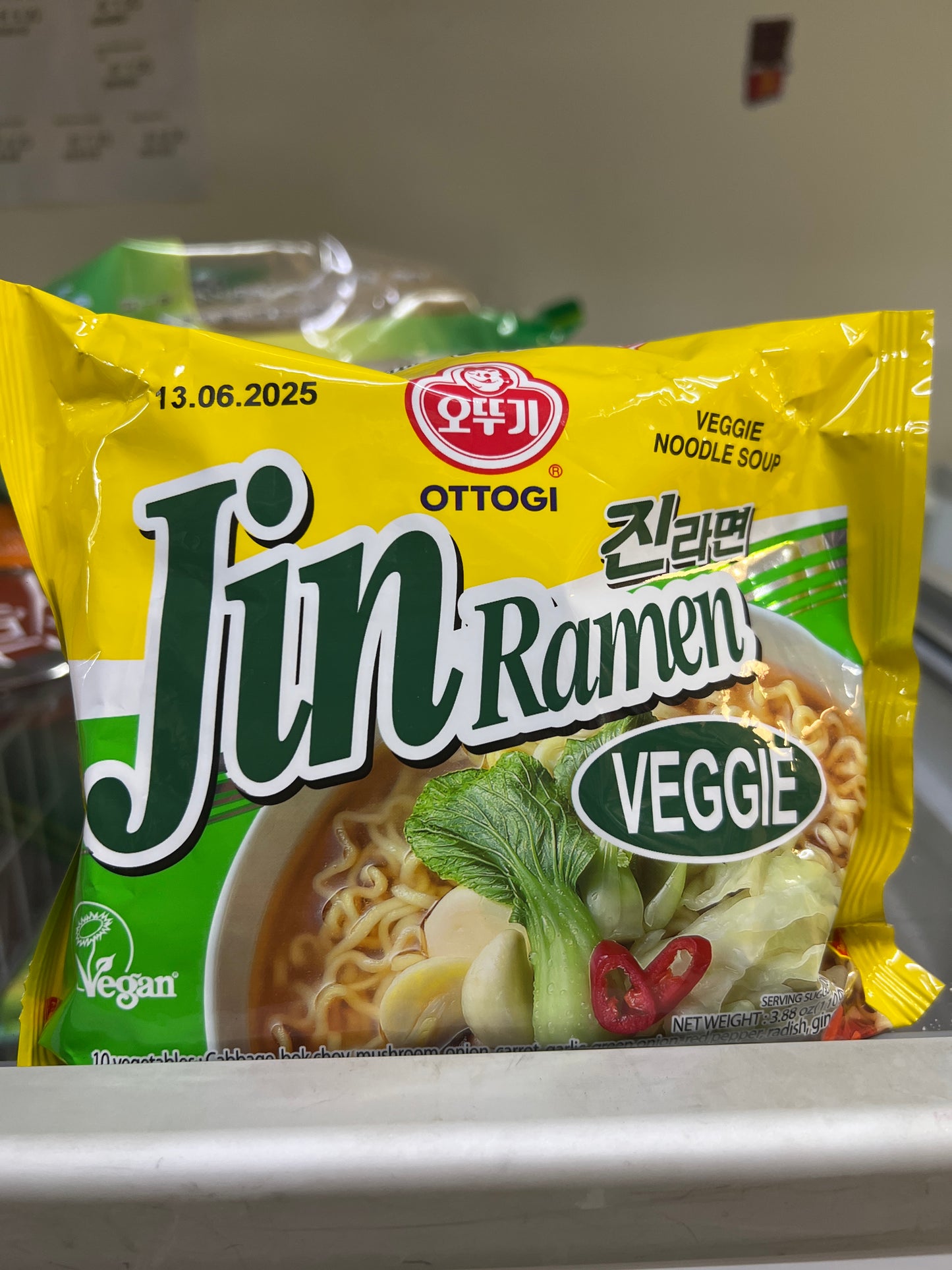 Ottogi Jin Ramen alle verdure 110g