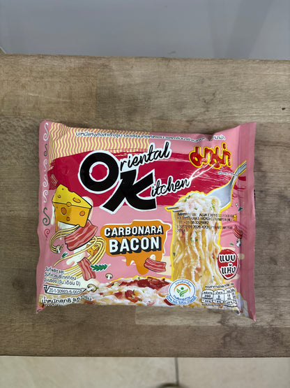 MAMA OK - Ramen Carbonara e Bacon 85g