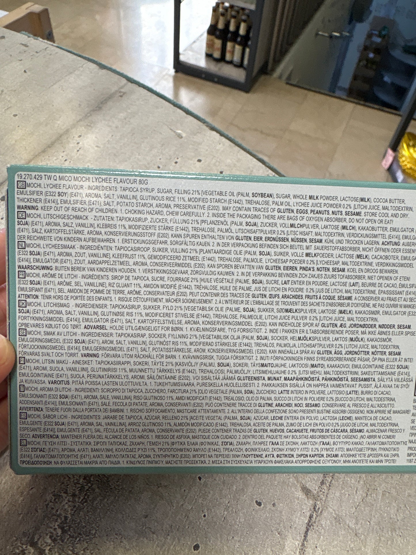 Qdianzi - Mini Mochi al Litchi 80g