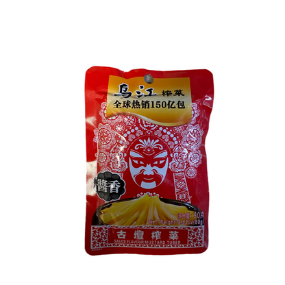 Wujiang - Tubero di sepane marinato salsa di soia (nero) 80g