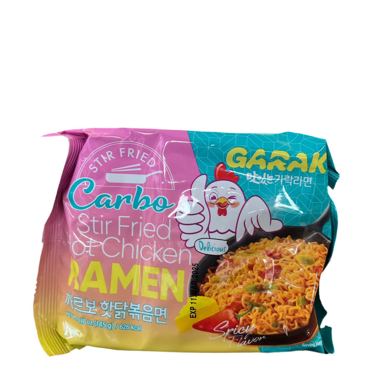 Garak - Ramen al Pollo Carbonara Piccante 145g