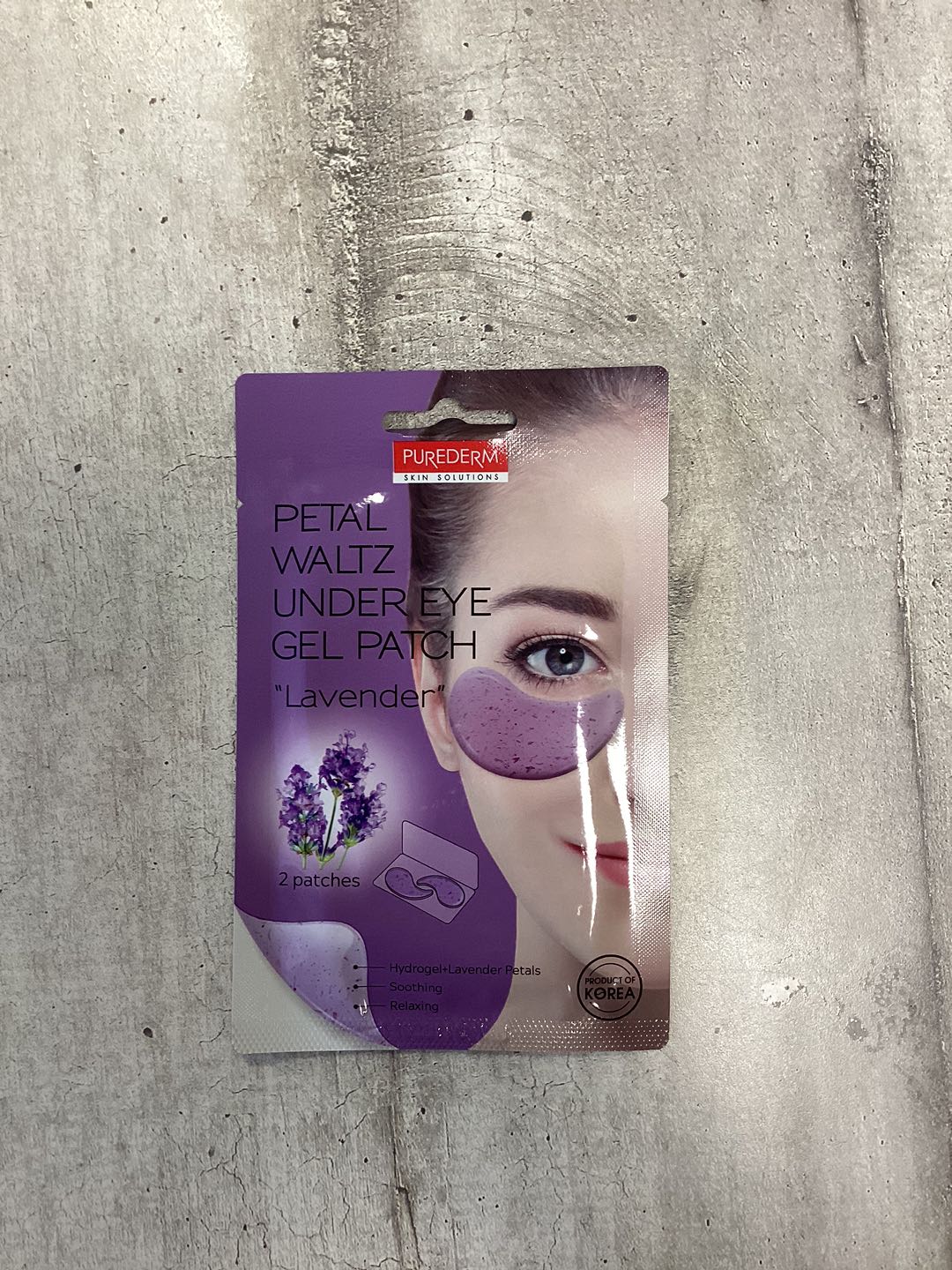 Purederm Gel patch occhi alla lavanda