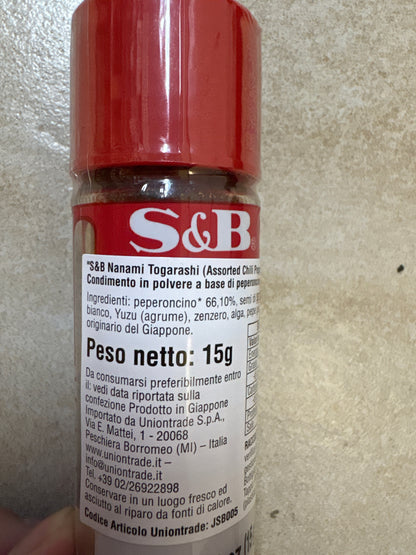 S&B - Spezie mix con peperoncino 15g