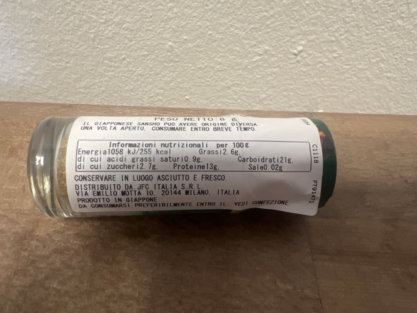 S&B - Pepe sansho giapponese 8g