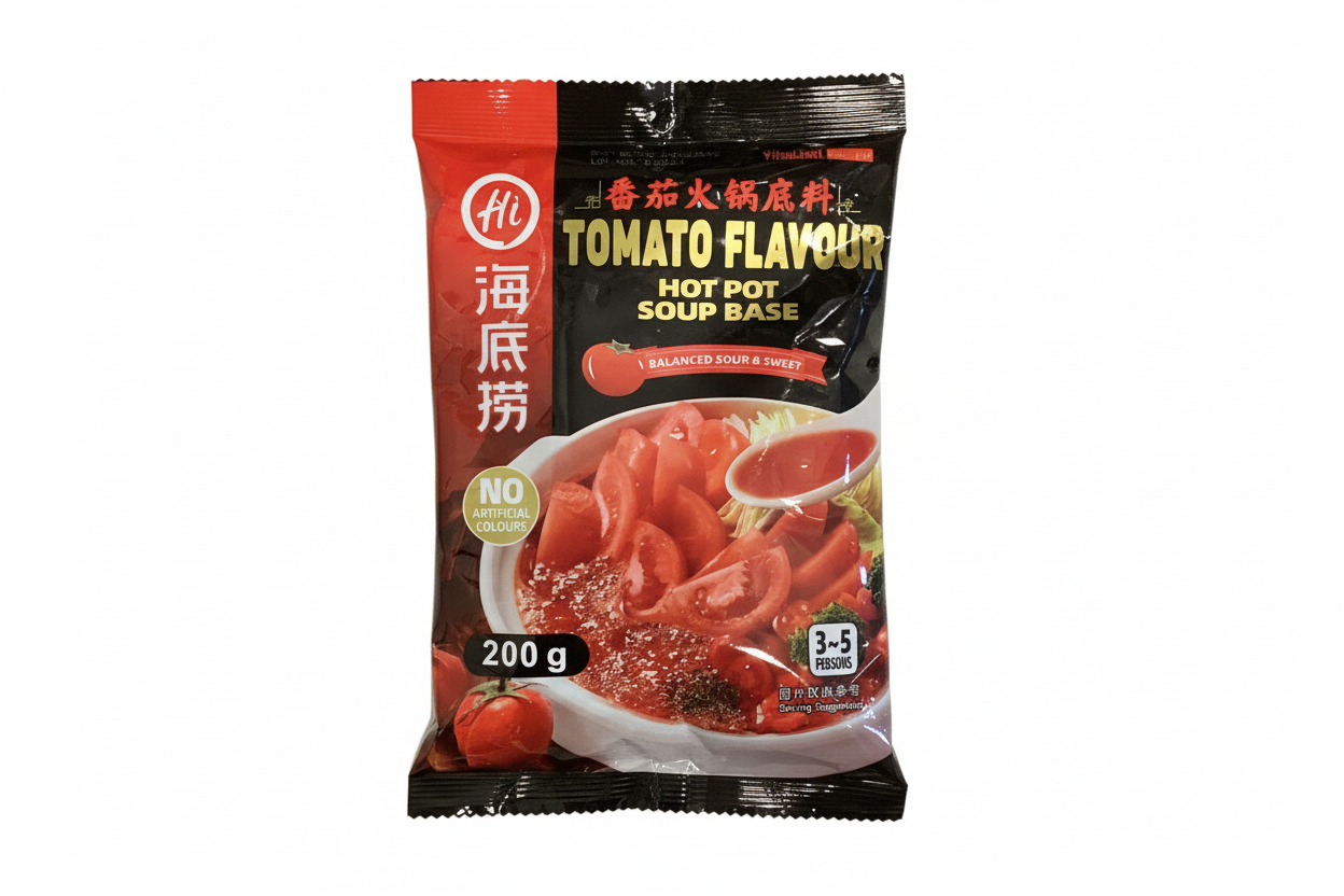 Haidilao - Preparato per Brodo Hotpot al Pomodoro 200g