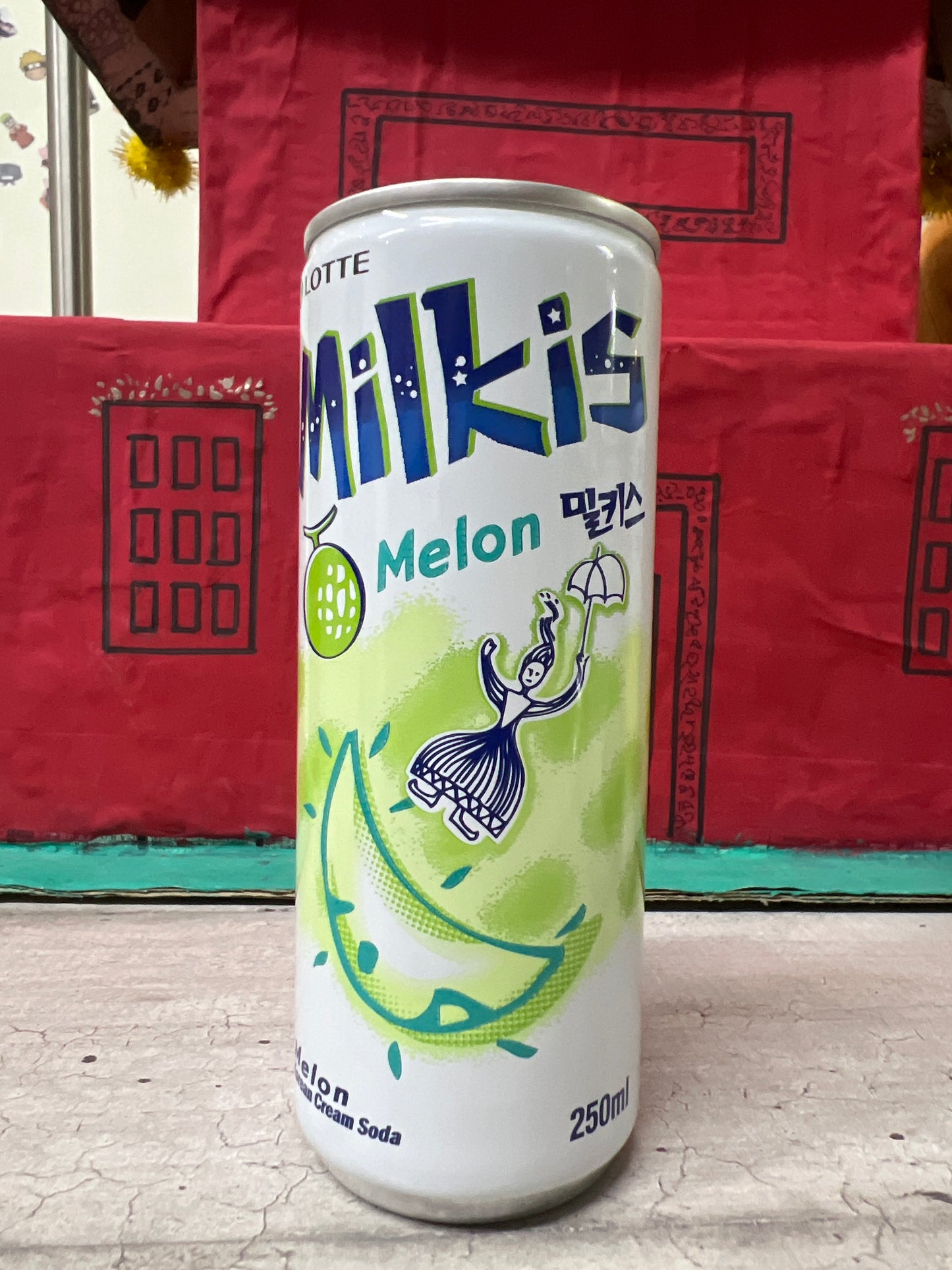 Lotte Milkis Soda al melone 250ml