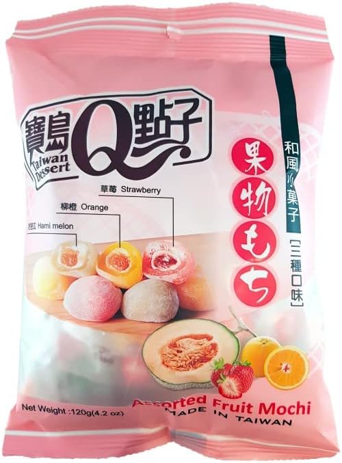 Qdianzi Mochi alla frutta misti 120g