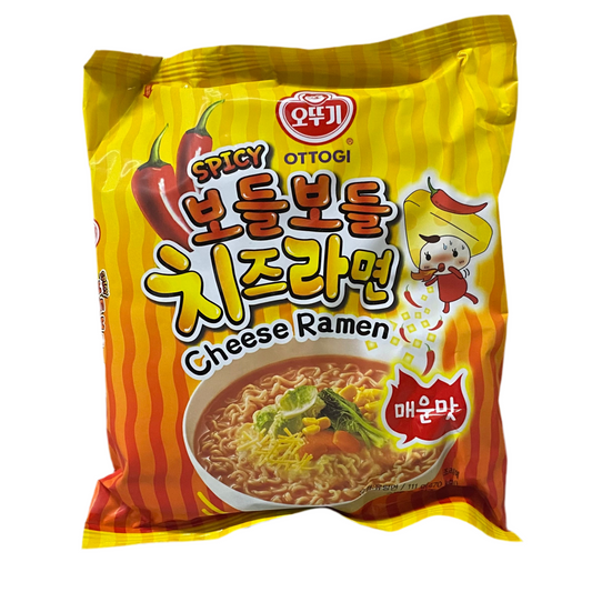 Ottogi - Jin Ramen al Formaggio Piccante 120g (CON BRODO)