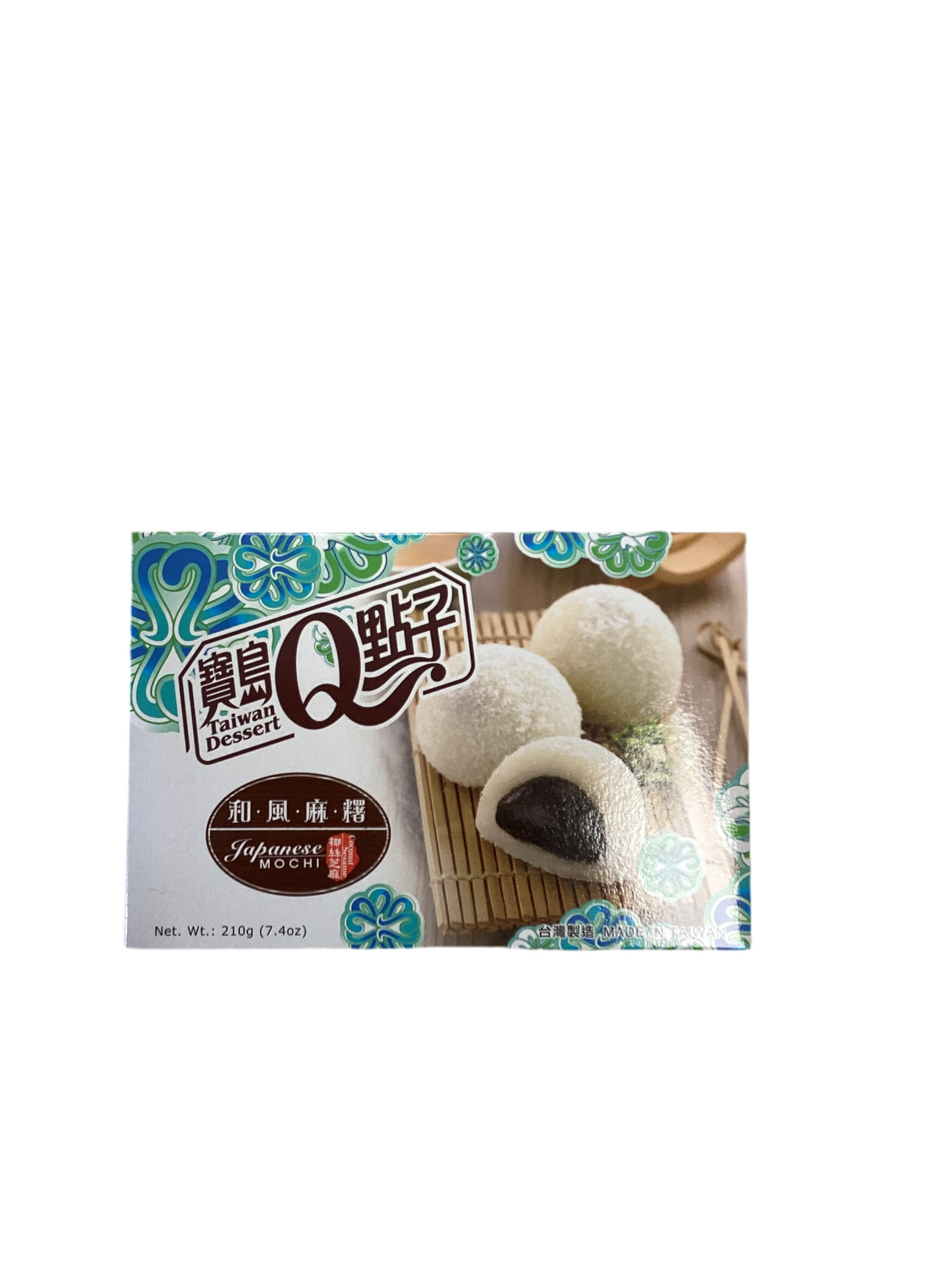 Qdianzi - Mochi al Sesamo con Cocco 210g