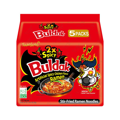Samyang - Ramen Buldak al Pollo Piccante X2 5 pacchi da 140gr