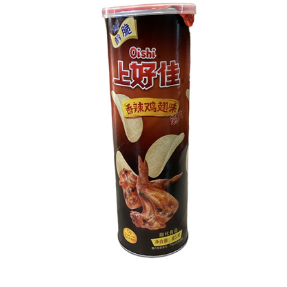 Oishi - Patatine alle alette di pollo piccante 85g