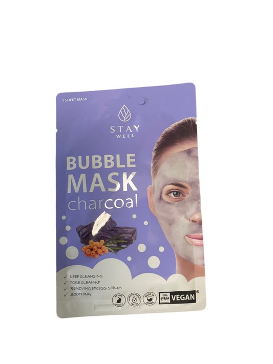 Staywell - maschera bubble al carbone 20g