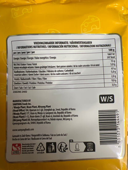 Samyang - Ramen Buldak al Formaggio 5 pacchi da 140g