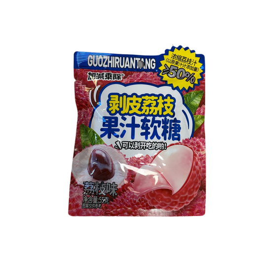 Jjcc - Caramelle sbucciabili al lychee 55g