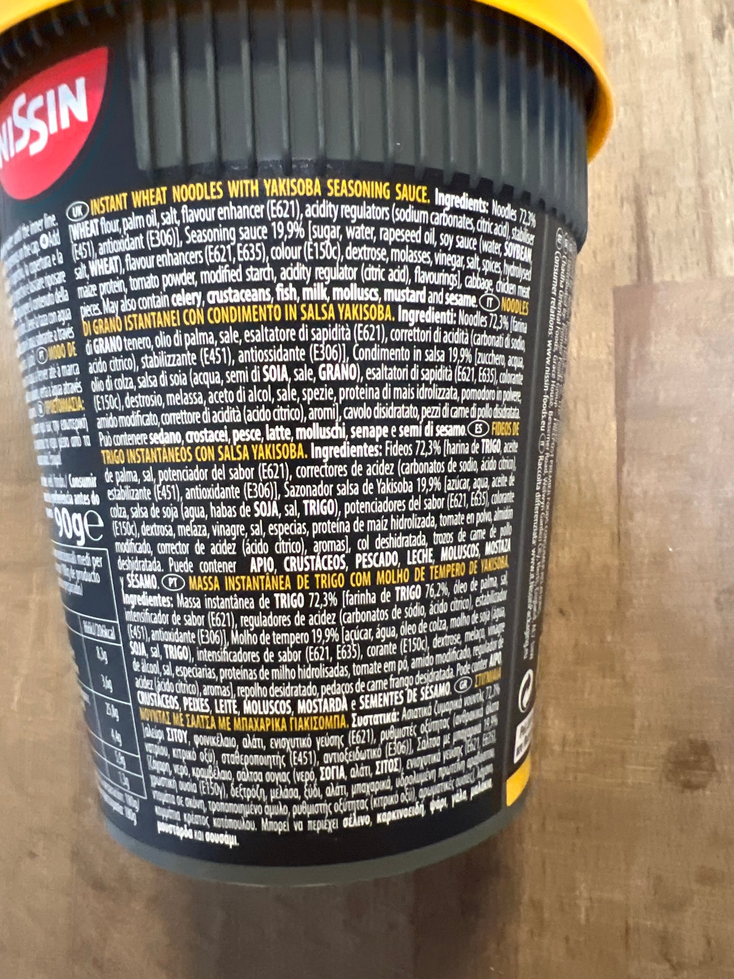 Nissin Soba – Classic CUP 90g