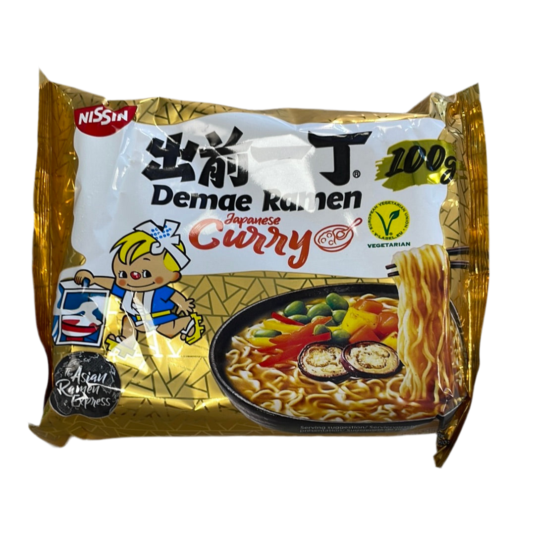 Nissin - Demae Ramen al Curry 100g (CON BRODO)