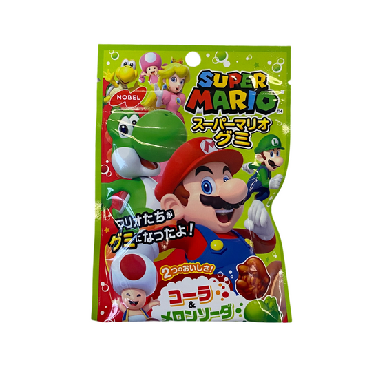 Nobel - Super Mario Caramelle gommose Melone e Cola 50g