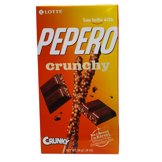Lotte - Pepero Crunchy al cioccolato 39g