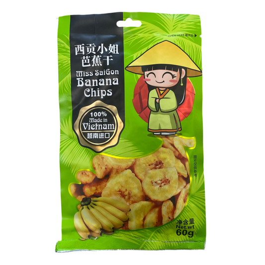 Miss Saigon Banana Chips 60g