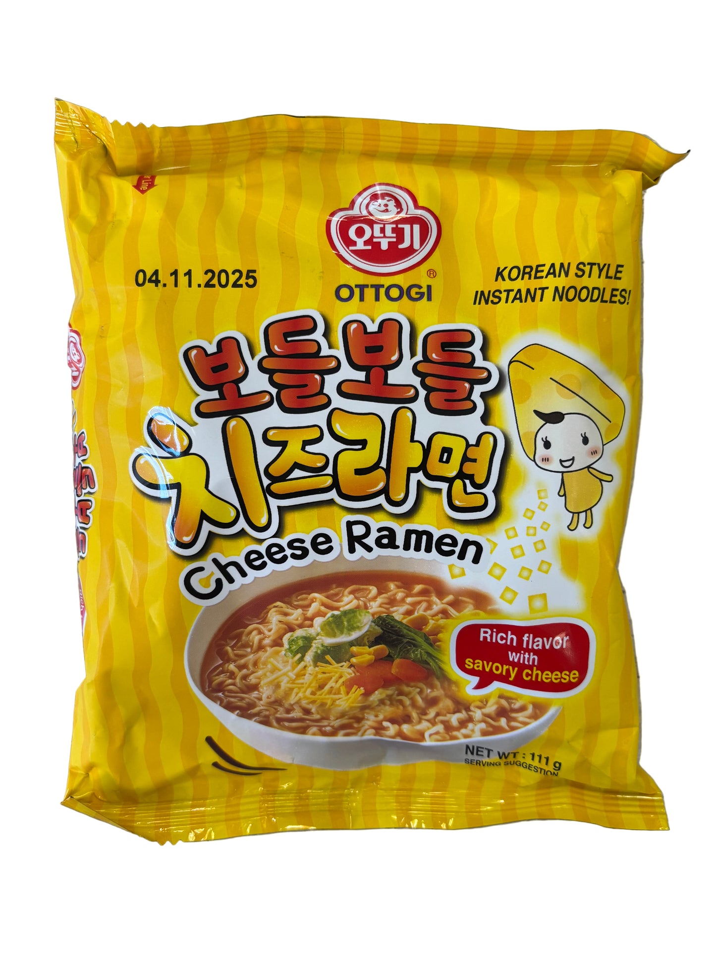 Ottogi - Ramen al Formaggio 111g (CON BRODO)