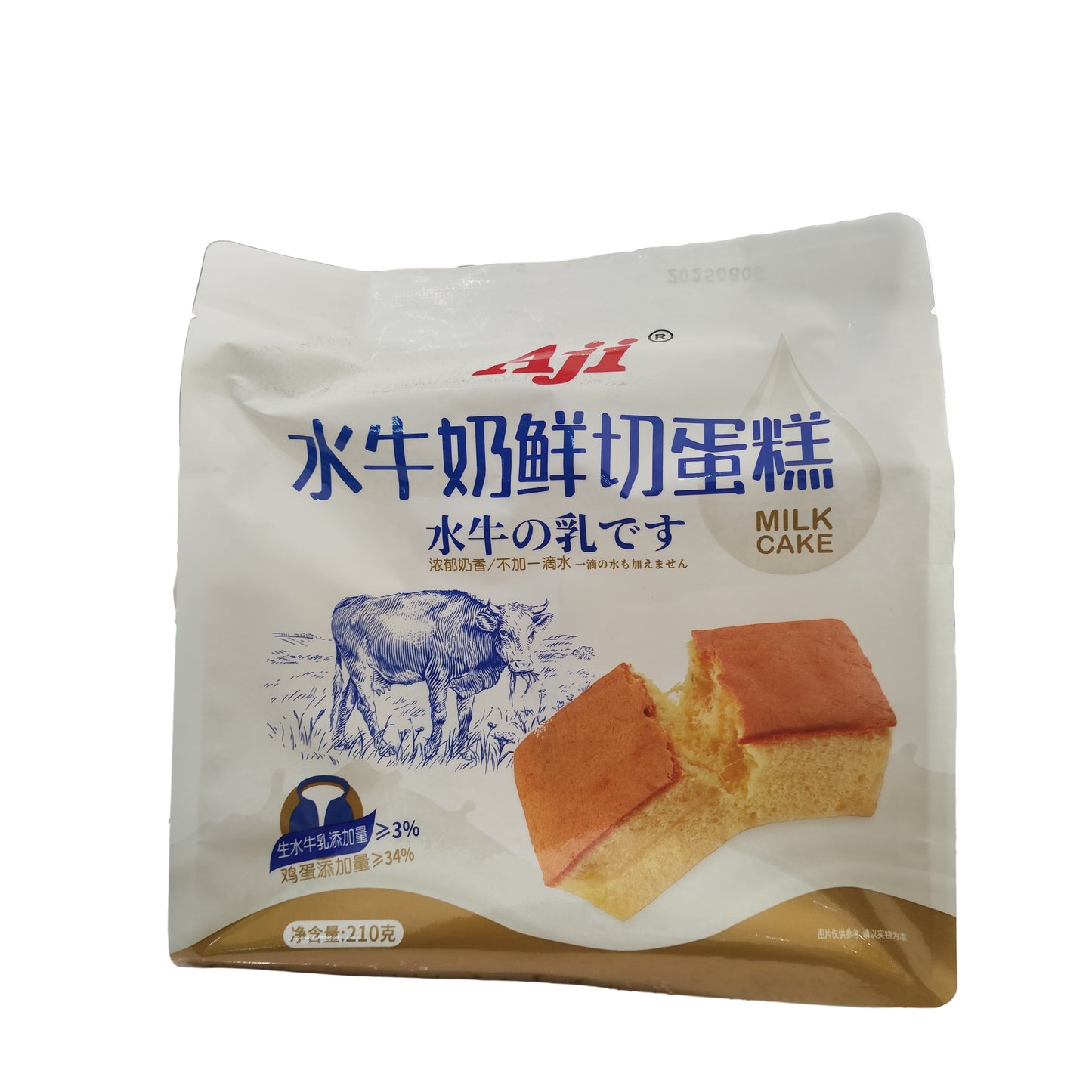 Aji - Torta al Latte a Fette 210g