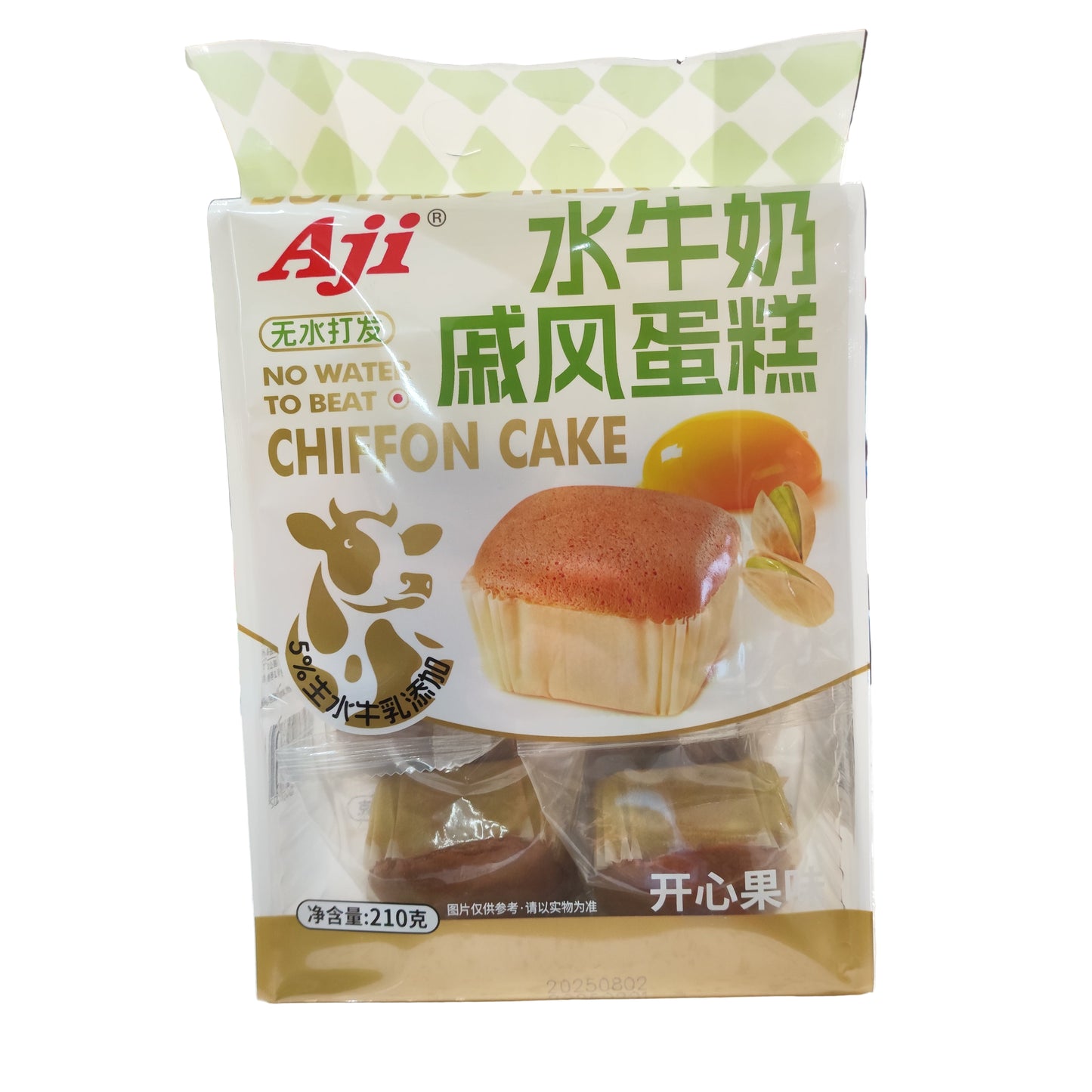 Aji - Tortina Chiffon con Pistacchio 210g