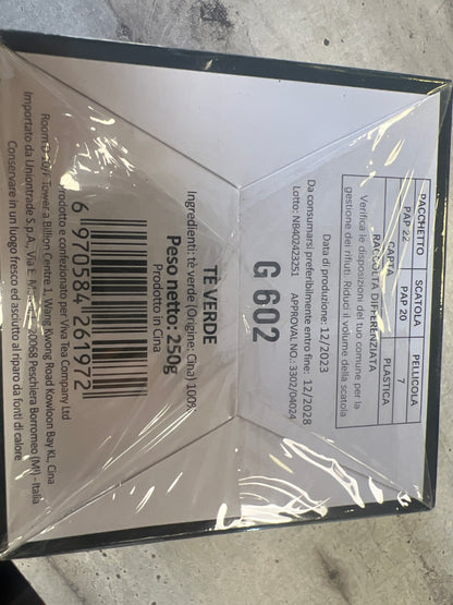 Tè verde Special Gunpowder a foglie 250g