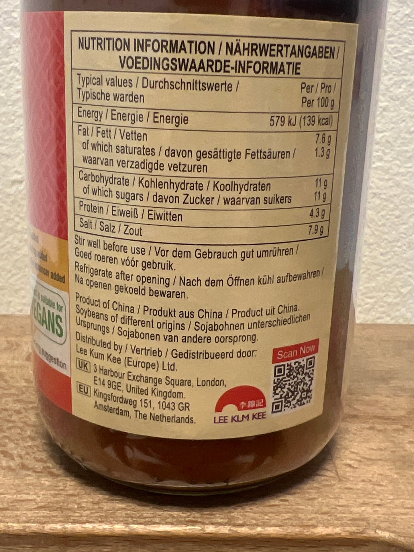 Lkk - Ma Po Sauce ( Pasta di soia piccante) 340g