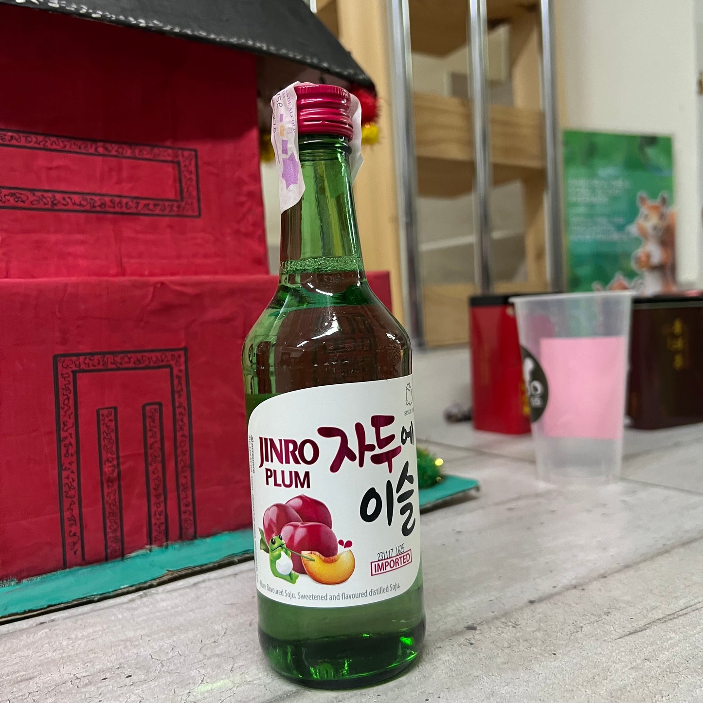 Jinro -  Soju alla prugna 360ml