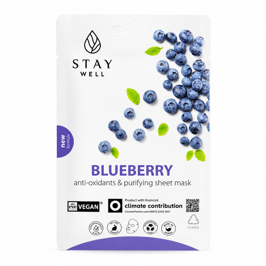Staywell - Maschera Vegan ai Mirtilli 20g