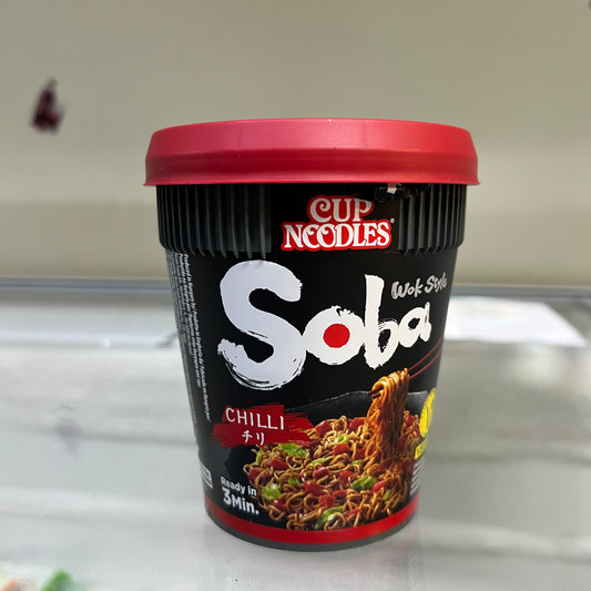 Nissin - soba saltato al chilli cup 92g