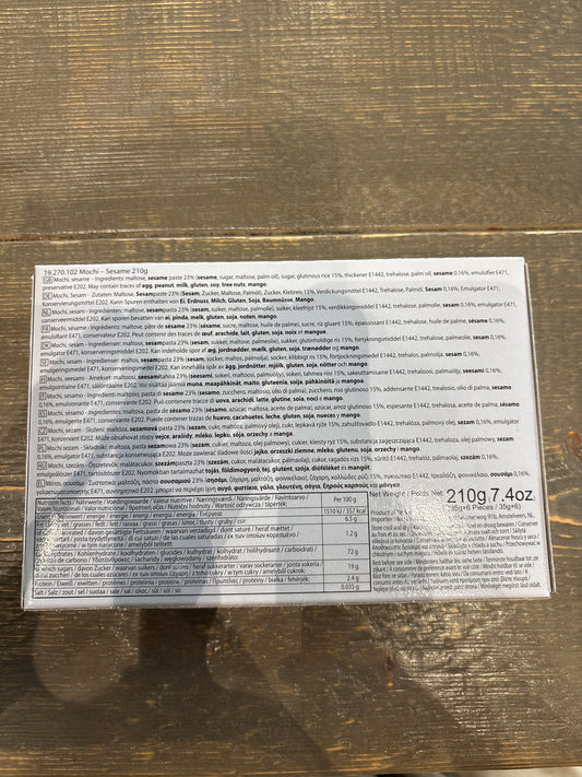 Qdianzi - Mochi al Sesamo 210g