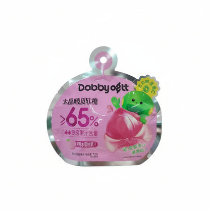 Dobby - Caramelle gommose sbucciabili alla Pesca 73g
